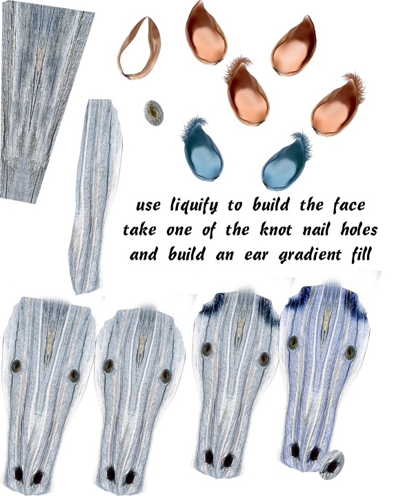 Creation of The Blue Knight: Step 2